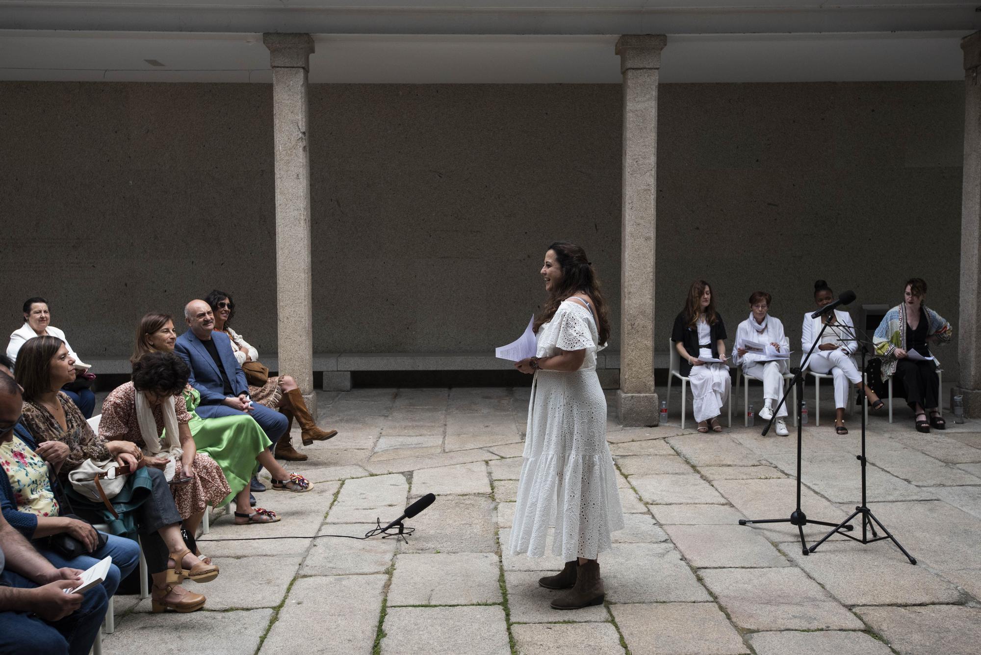 Acto poético musical de presentación 'Poemas guardados' de Lino Braxe en la Fundación Luis Seoane