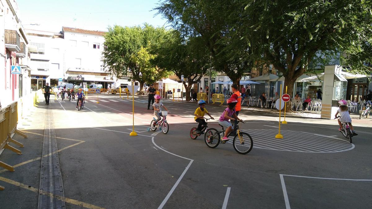 Enguany es tornarà a oferir un circuit d’educació viària a la Plaça Clavé