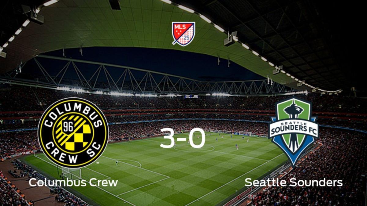 El Columbus Crew muestra toda su artillería y gana la Gran Final la Major League Soccer ante el Seattle Sounders (3-0)