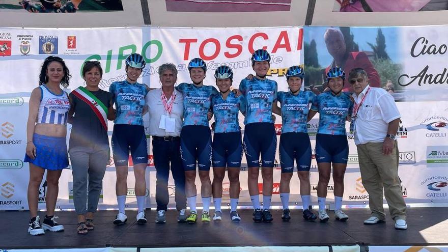 La polonesa Aurela Nerlo, del Massi-Tactic, acaba quarta al Giro della Toscana