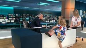 Entrevista d’Alastair Stewart a Lucy Wronka i els seus fills