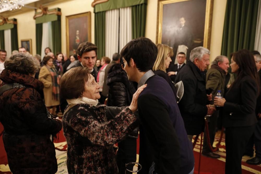 Así fue la despedida de los gijoneses de quien fuer alcalde de la ciudad