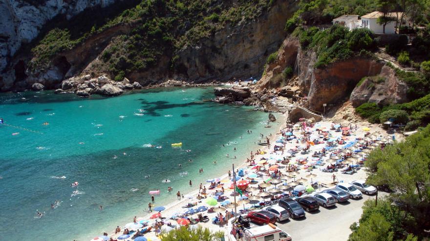 Xàbia libera de coches la cala de la Granadella