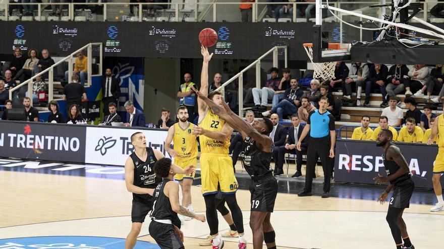 El Granca concilia en Trento su superioridad en la Eurocup (73-87)