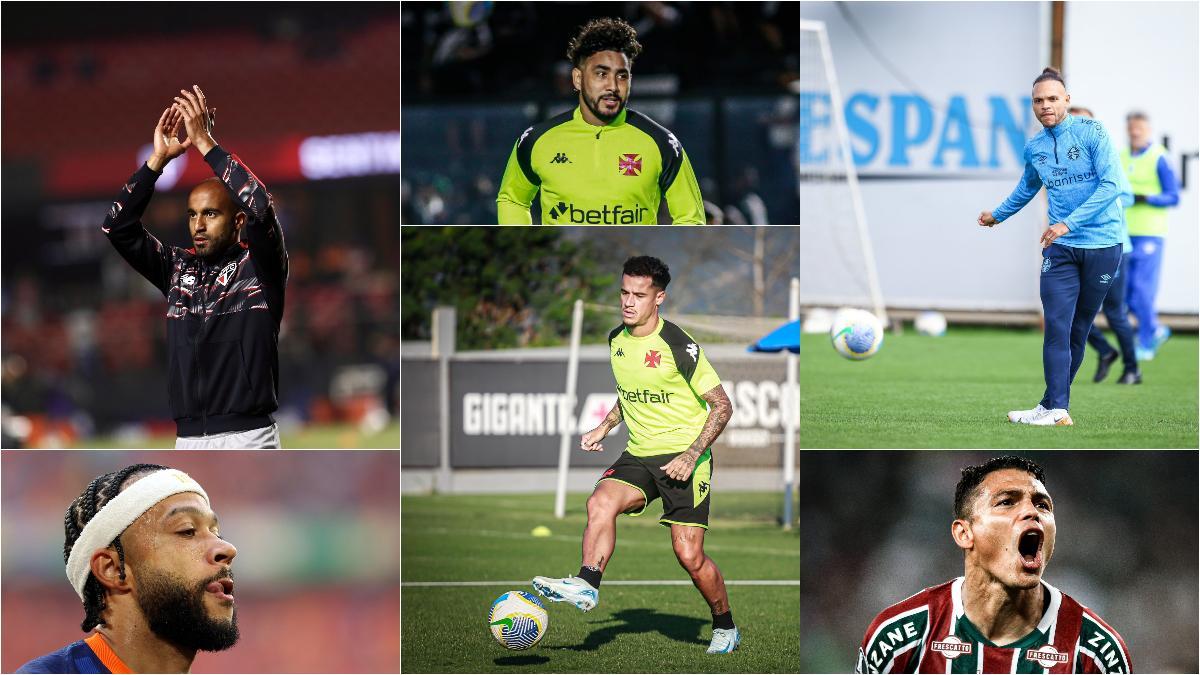 Brasil, nuevo 'cementerio' de estrellas del fútbol mundial