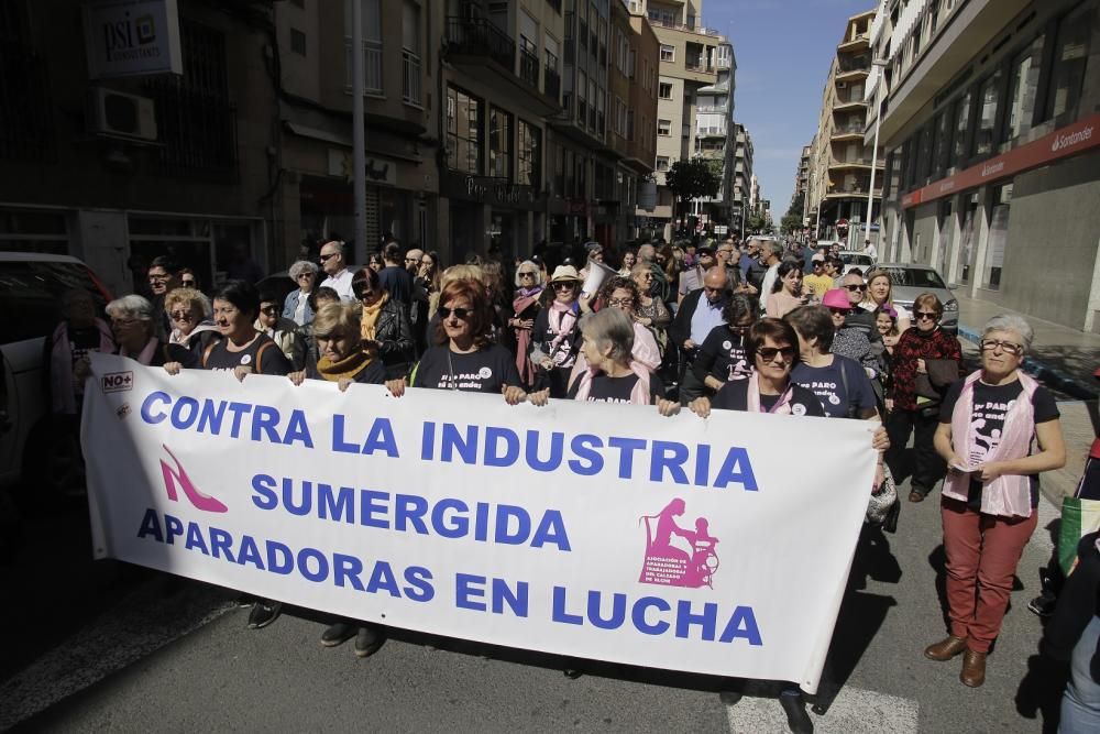 Manifestación en Elche por el 8-M