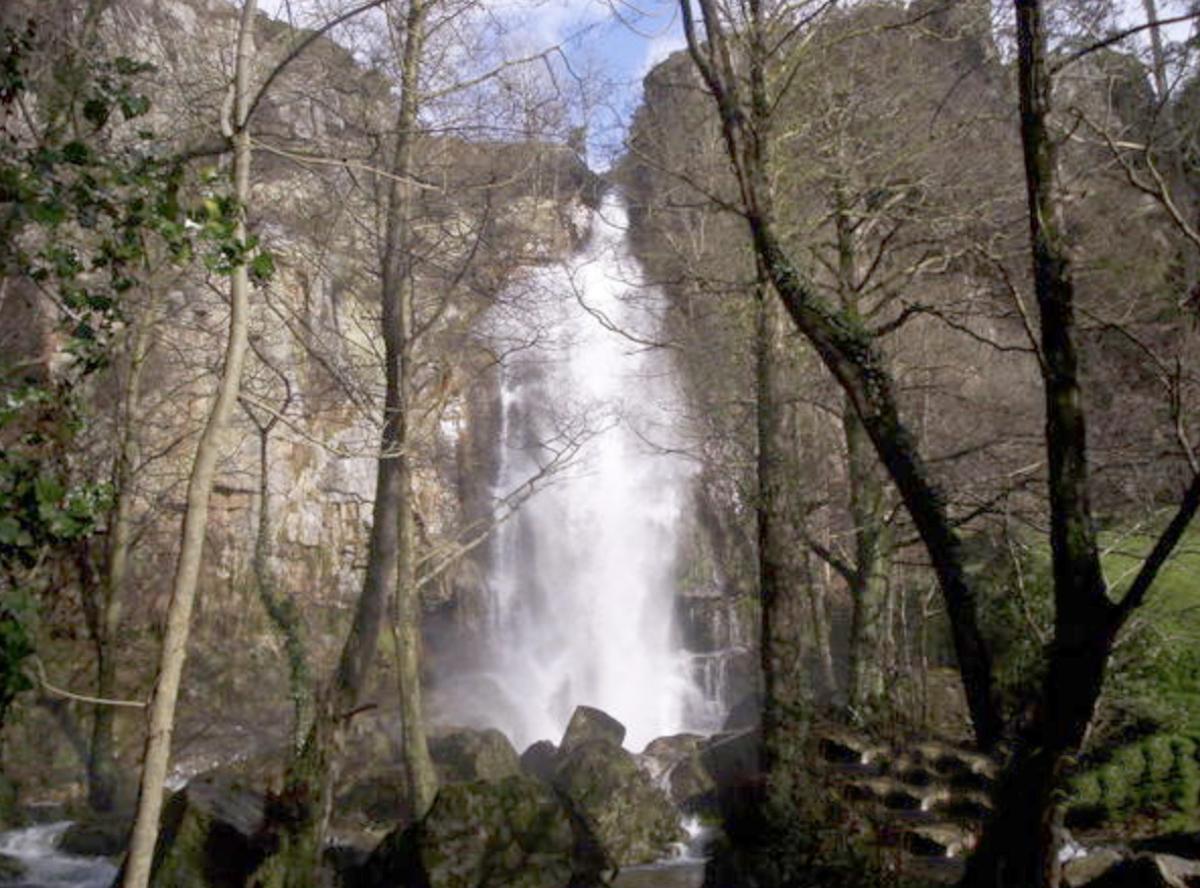 Cascada de Oneta, en Villayón