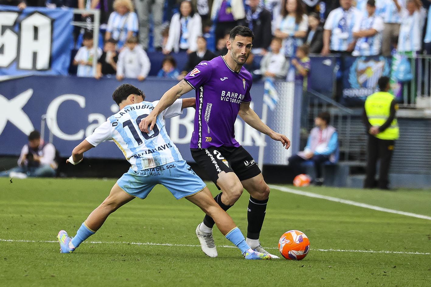 Málaga-Córdoba CF, las imágenes del partido de LaLiga Hypermotion