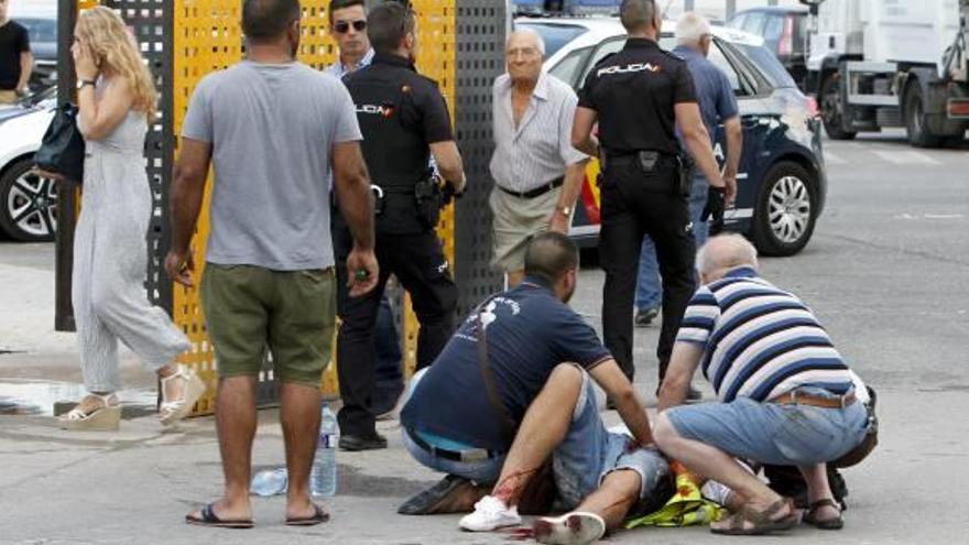 La Policía Nacional detiene a uno de los presuntos autores del apuñalamiento de Xàtiva