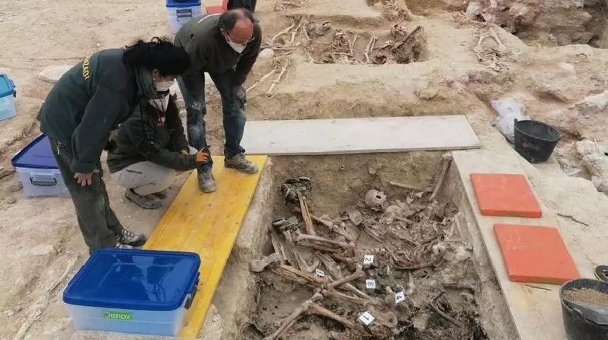 Ausgrabungen in Porreres im Februrar 2021