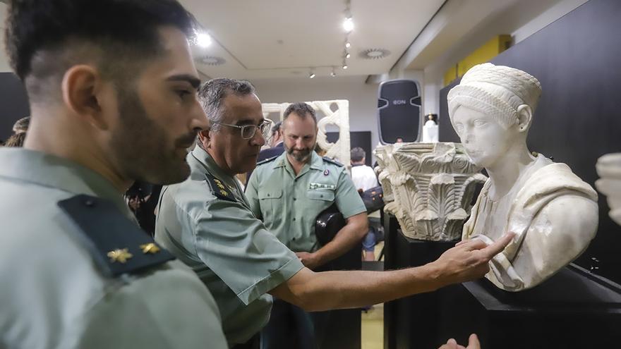 La Guardia Civil recupera 119 piezas arqueológicas expoliadas en Baena y detiene a un matrimonio