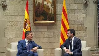 Directo | Reunión de Pedro Sánchez y Pere Aragonès, hoy en directo: última hora del encuentro en Barcelona