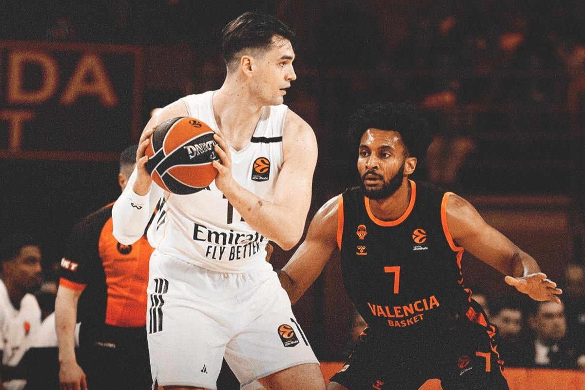 Hezonja estuvo muy activo en la primera mitad y menos protagonismo en la segunda