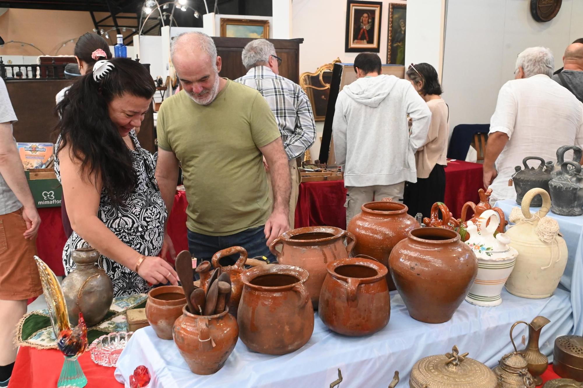 Las imágenes de la Feria de antigüedades de Vila-real