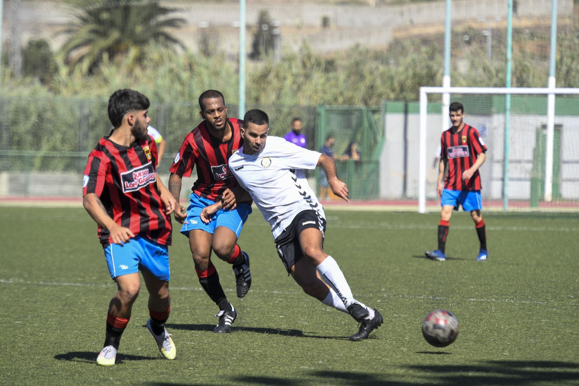 Partido entre el Arucas y el Unión Viera, de Tercera División