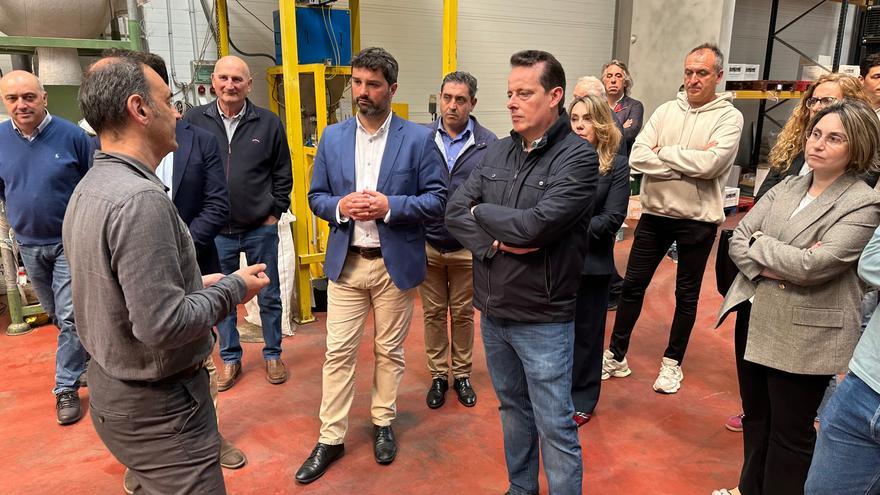 Valdés, sede de la industria agroalimentaria que tiene éxito e invierte en innovación