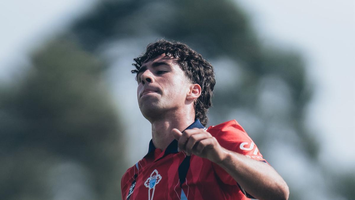 ¡Ojo con Hugo González en el Celta de Vigo!: recorte y golazo por la escuadra con el exterior