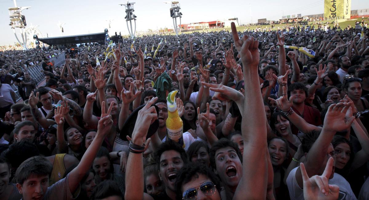 Público en la última edición de Rock in Rio Madrid, en 2012.