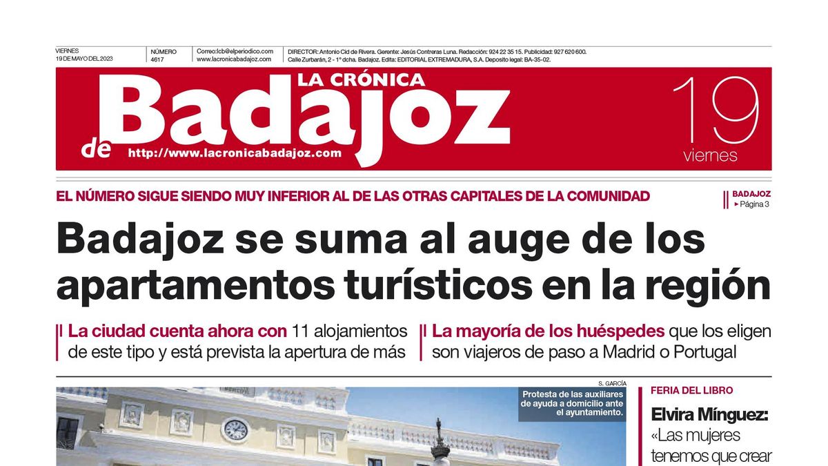Consulta la portada correspondiente al día 19 de mayo de 2023