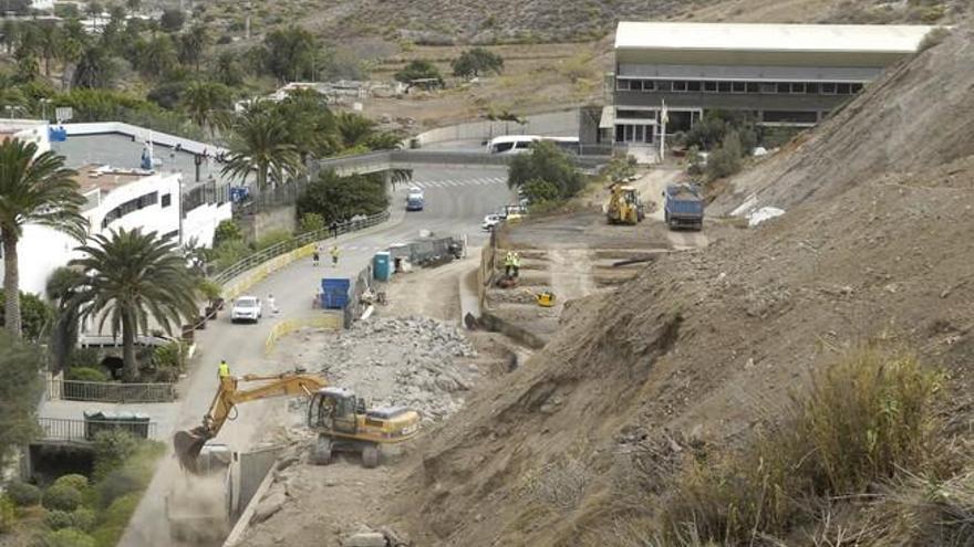 Obras en Barranco Seco (10/10/16)