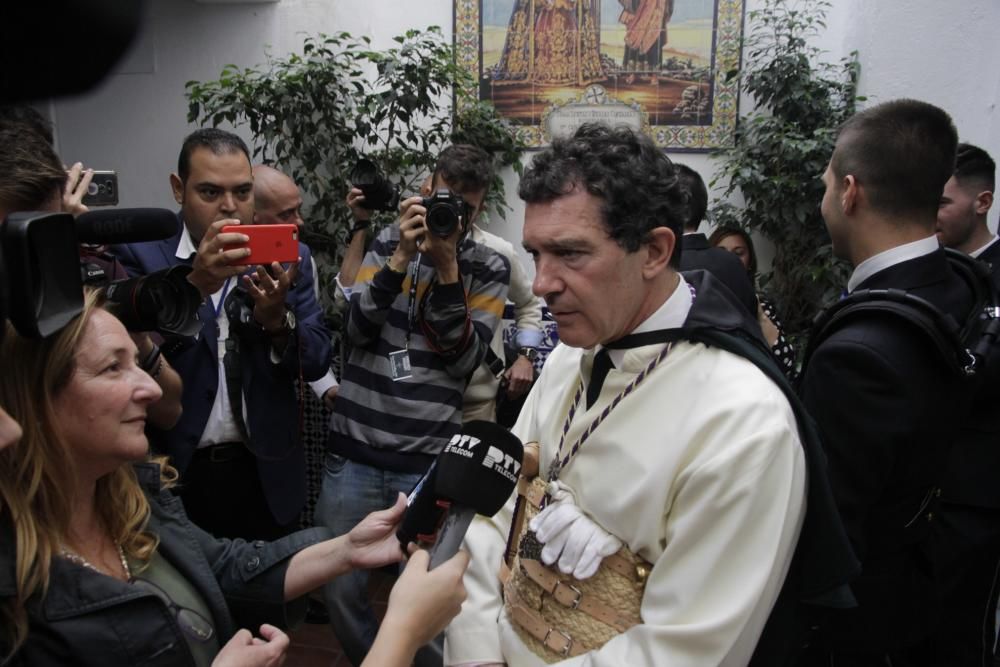 Antonio Banderas, en Lágrimas y Favores del Domingo de Ramos