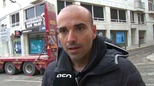 Captura dunes imatges de declaracions de lalcalde dArbeca, Sergi Pelegrí
