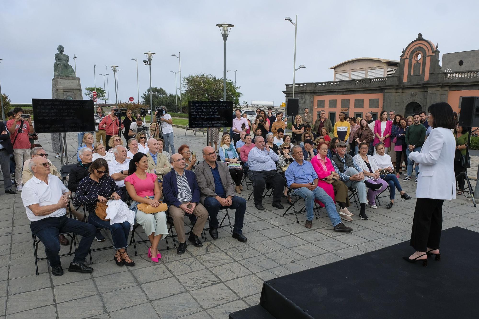 Carolina Darias presenta su proyecto emblemático para Las Palmas de Gran Canaria