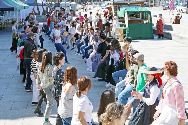 A Festa da Reconquista anima el Casco Vello