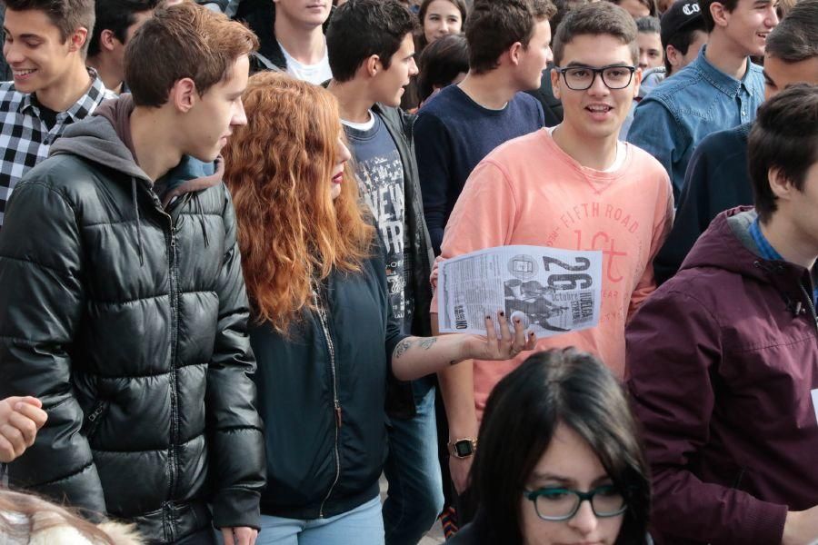 Manifestación contra la LOMCE en Zamora