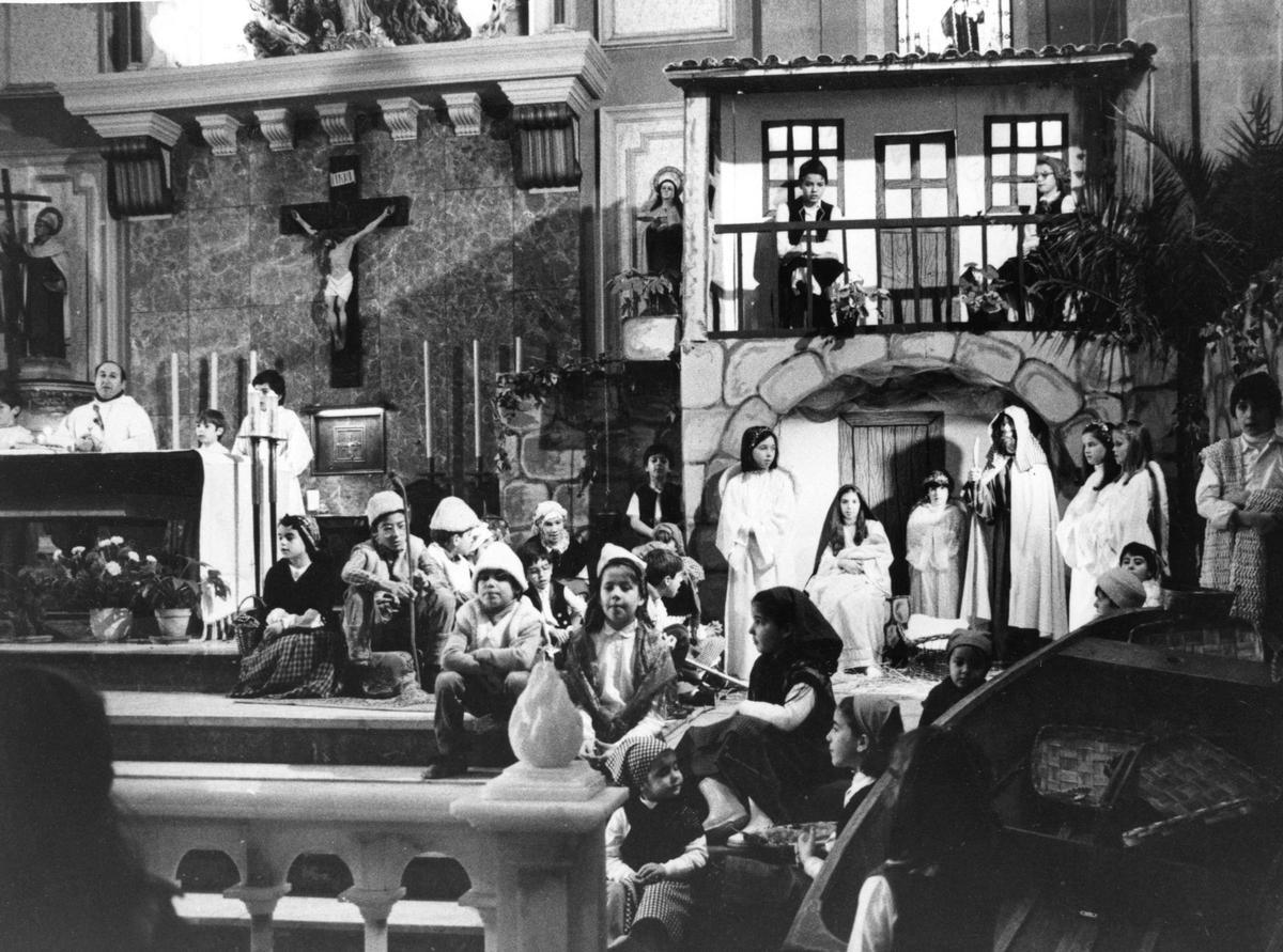 Los arriesgados belenes vivientes de las navidades pasadas