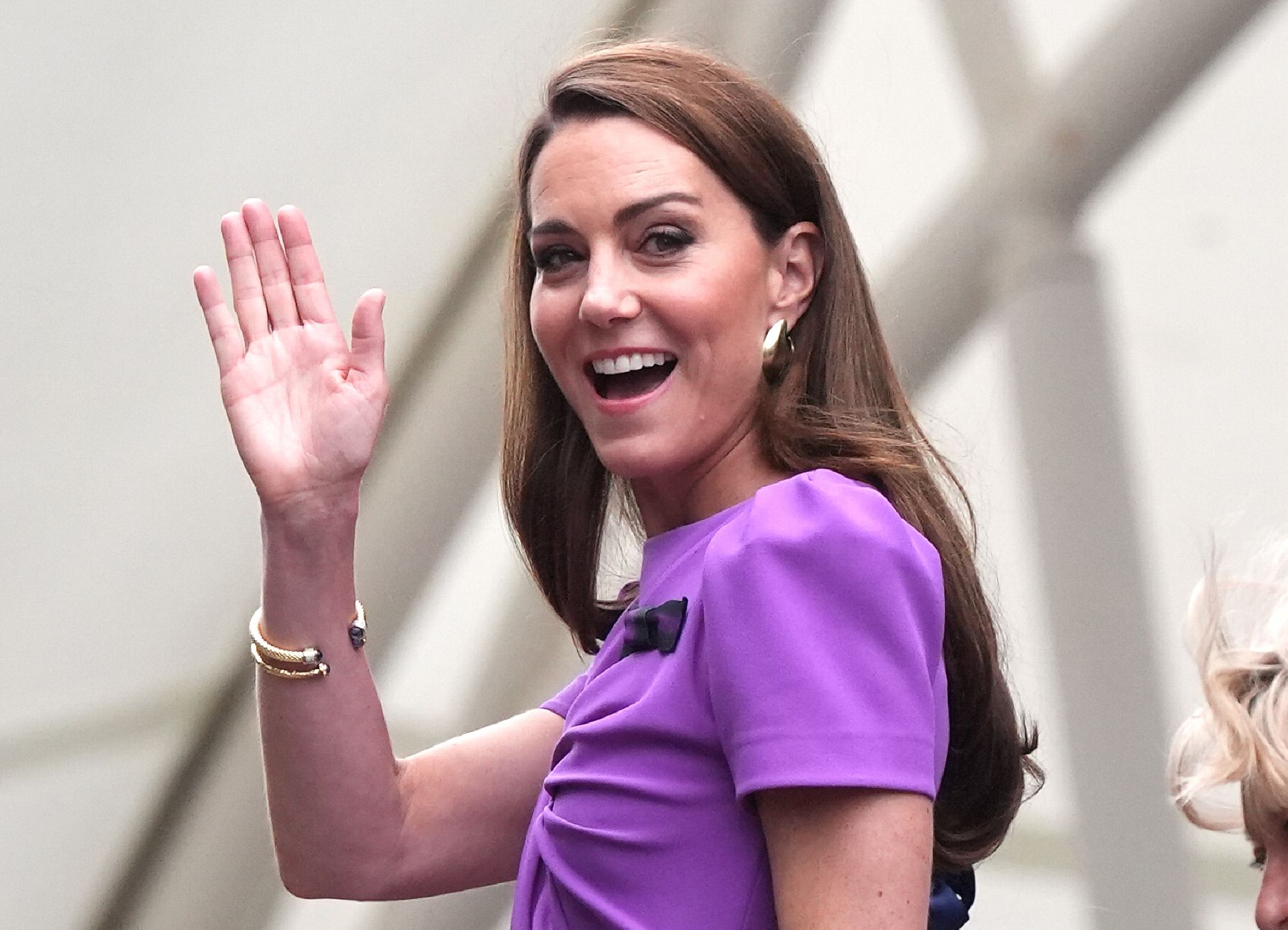 Kate Middleton en su segunda reaparición