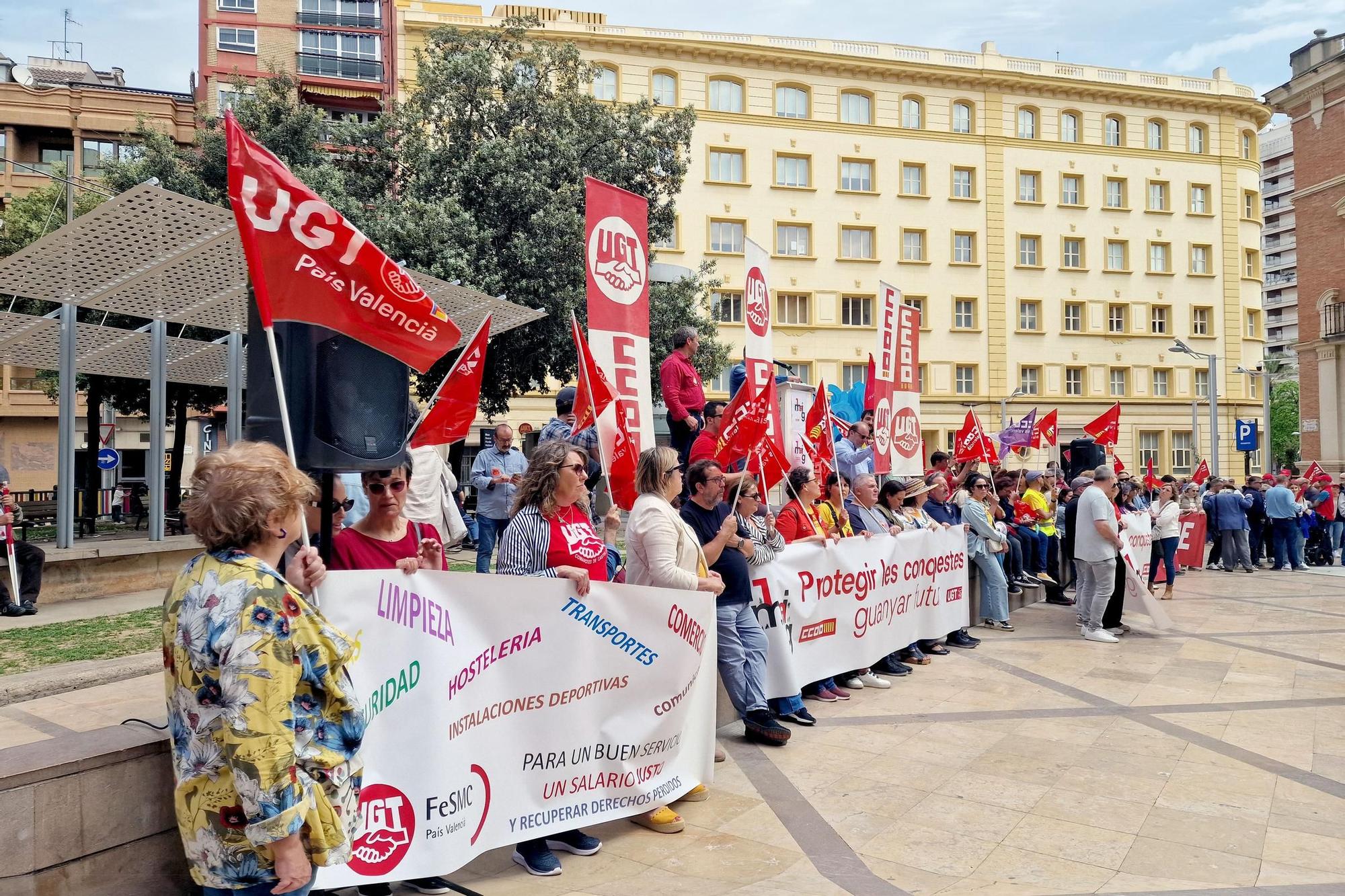 Galería de imágenes: Castelló reivindica los derechos de los trabajadores