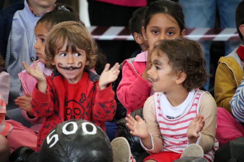 Un circo en el colegio Laviada