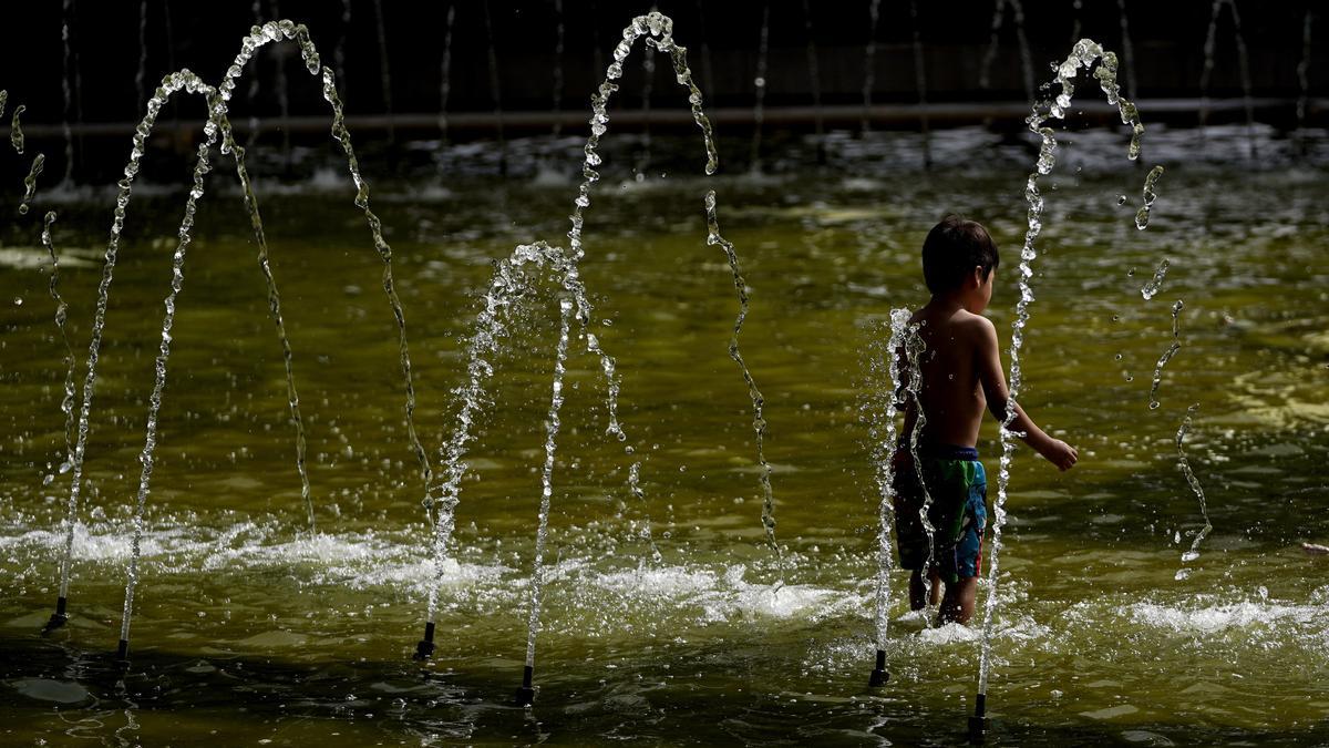 Ola de calor en Madrid