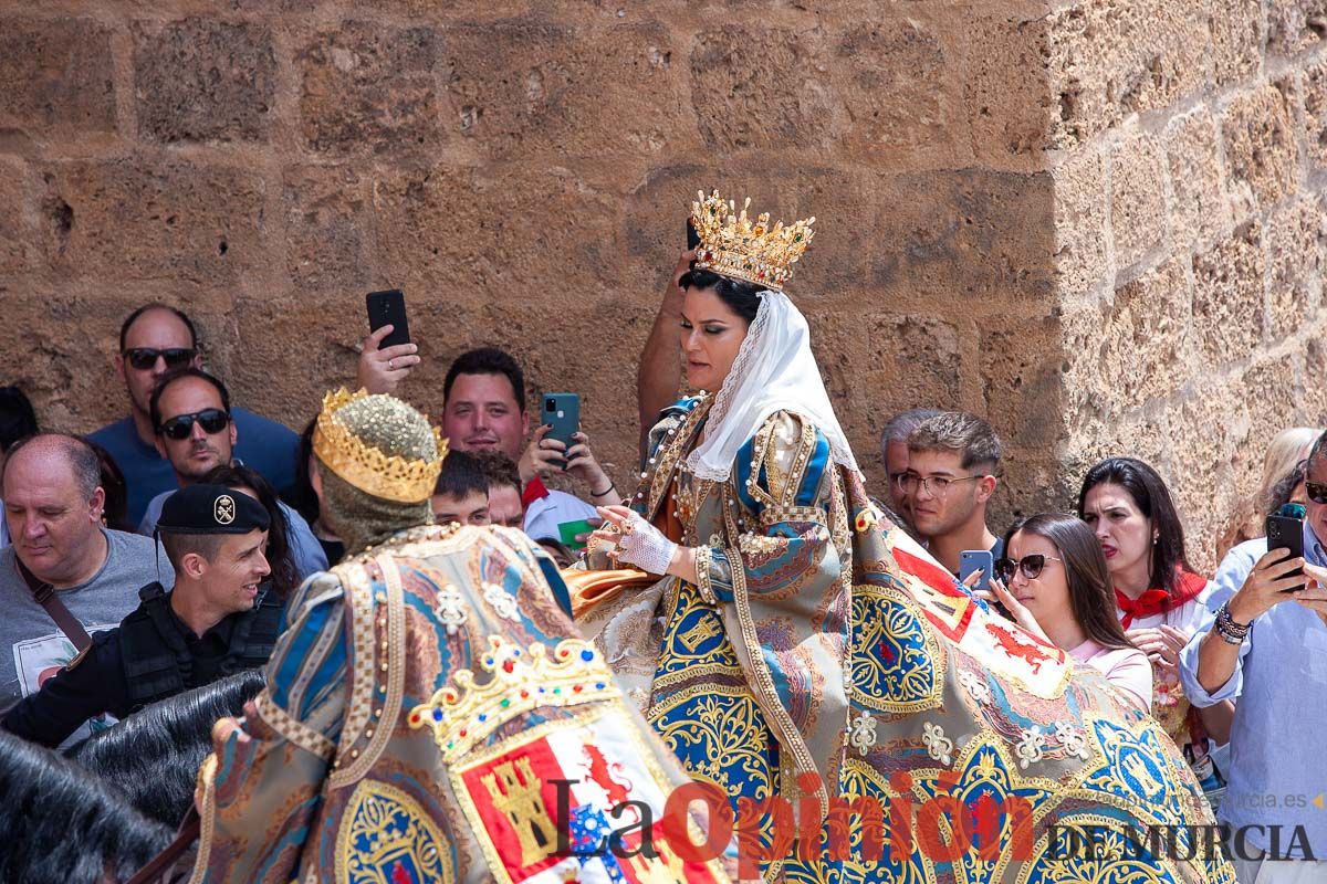 Moros y Cristianos en la mañana del día dos en Caravaca