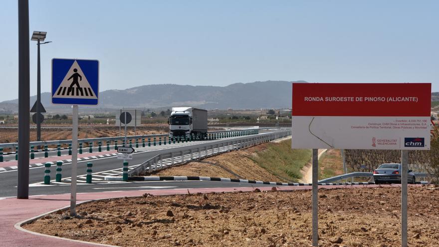 “Pinoso respira tranquilo gracias a la Ronda Suroeste porque hemos ganado en seguridad”