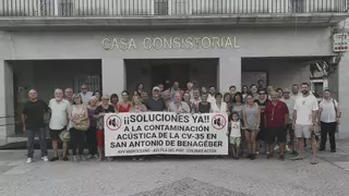 Urbanizaciones de San Antonio de Benagéber exigen más pantallas contra el ruido de la autovía CV-35