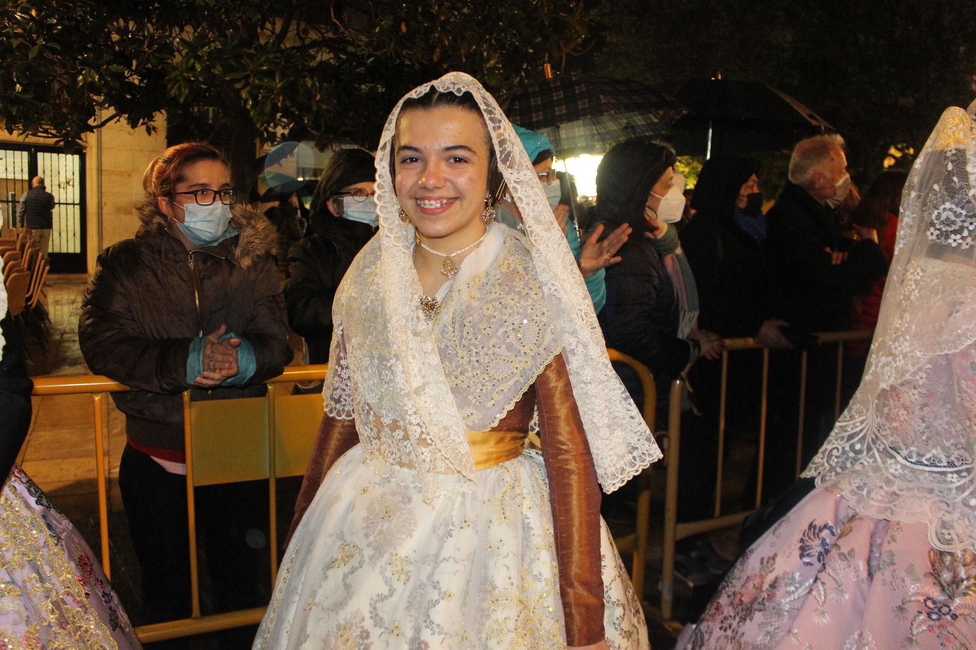 Galería de falleras ilustres en la Ofrenda de las Fallas 2022