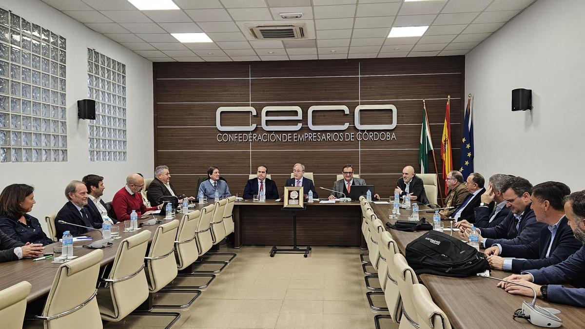 Reunión del comité ejecutivo de CECO.