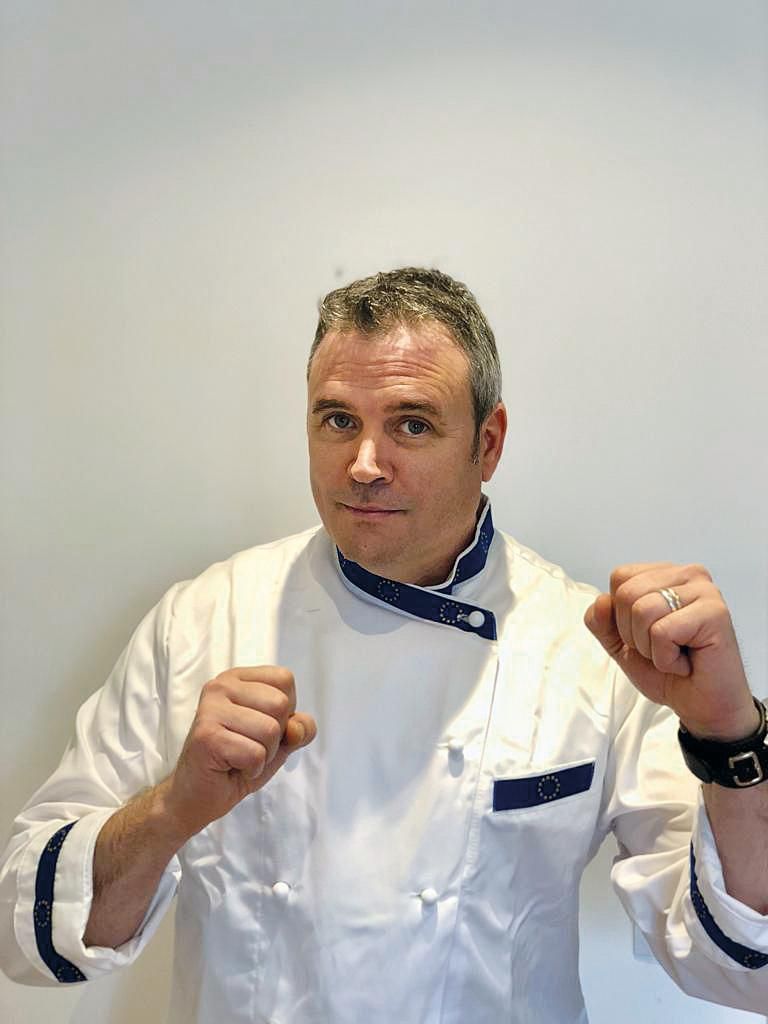 Alfonso Puente, jefe de cocina del Restaurante Sotopalacios