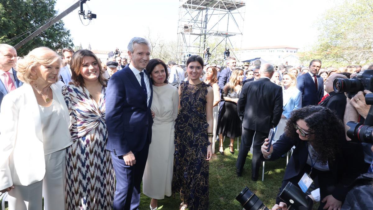 FARO SANTIAGO. TOMA DE POSESION DEL PRESIDENTE ALFONSO RUEDA EN EL PARQUE DE BONAVAL.XOAN ALVAREZ