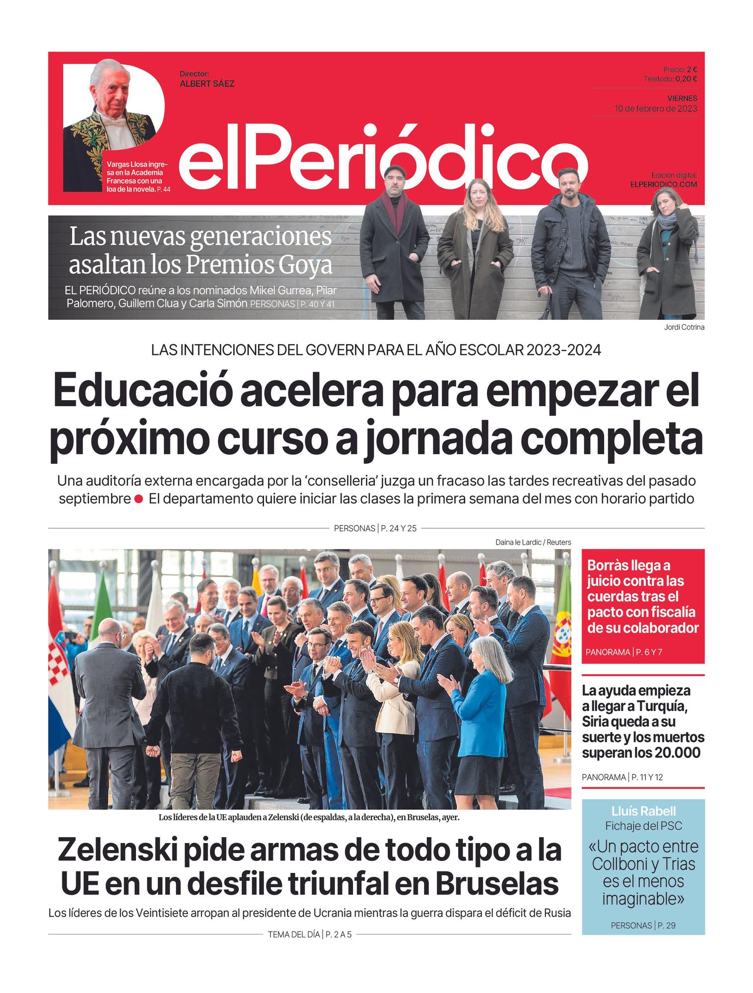 Consulta la portada correspondiente al día 10 de junio de 2023 - El  Periódico Extremadura