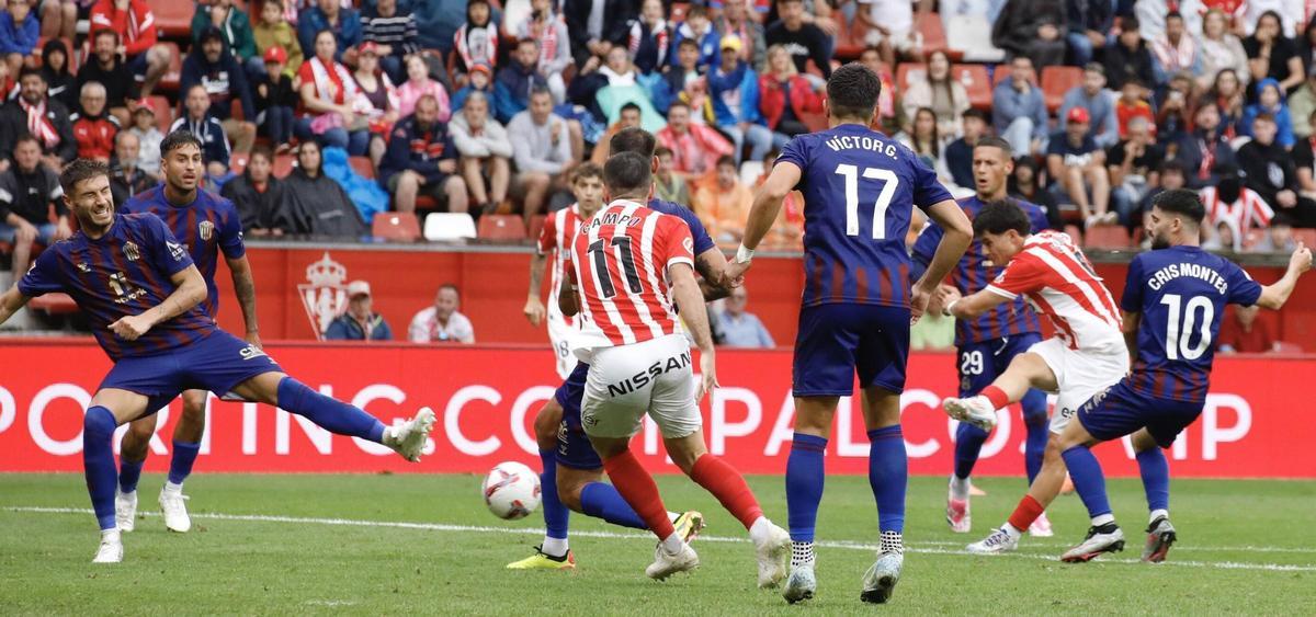 EN IMÁGENES: Así ha sido el Sporting-Eldense