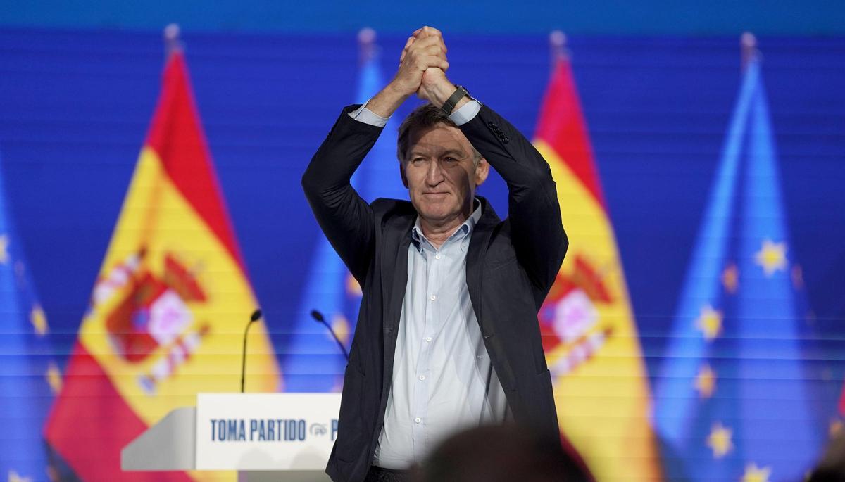 Feijóo es compromet a un «Govern en solitari» sense «cordó sanitari a Vox»: «O Sánchez o jo»