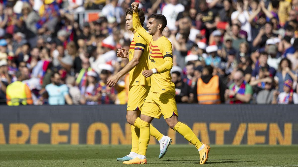 Ferran Torres decidió un choque igualado ante el Atlético de Madrid