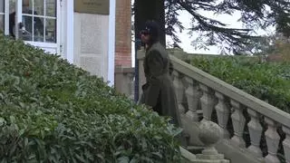 La selección francesa desfila en la concentración de Clairefontaine