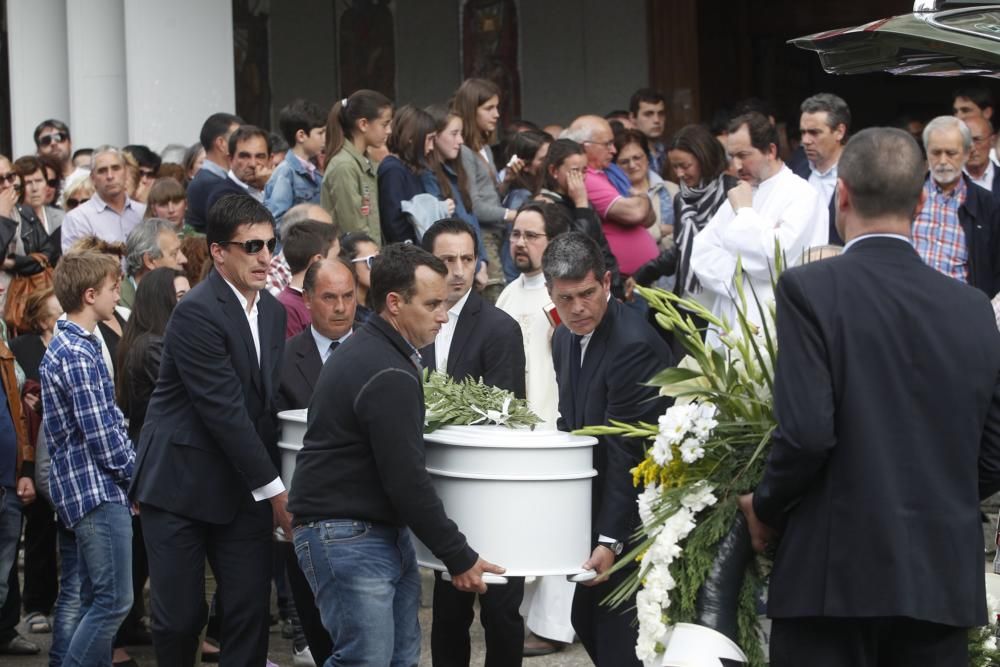 Funeral por el niño muerto en el circuito de La Morgal