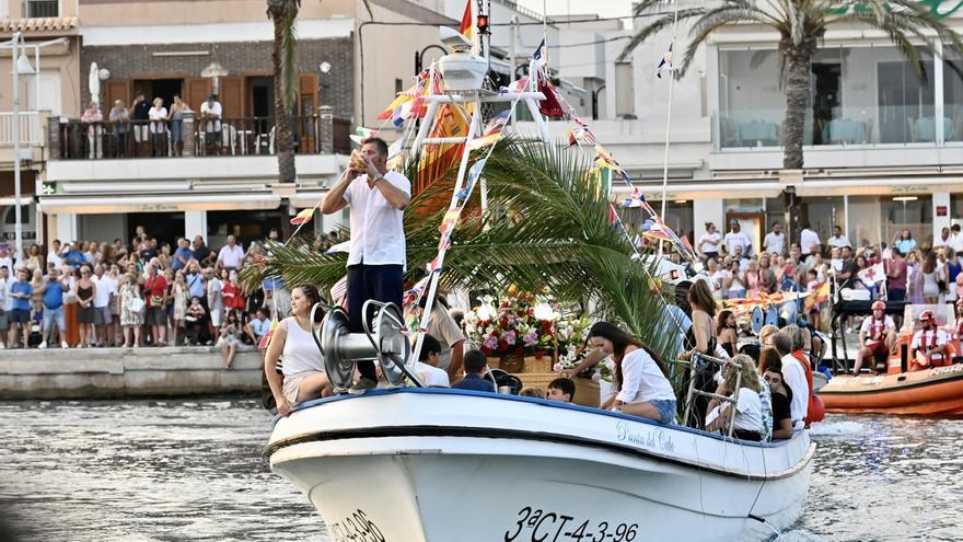 La procesión de la Virgen del Mar en Cabo de Palos