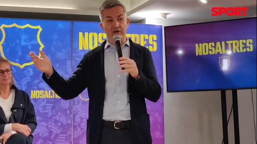 Víctor Font presenta su "rompedora" propuesta para los abonos del Spotify Camp Nou