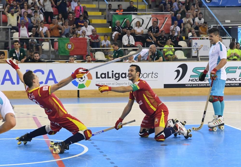 España gana el Europeo de Hockey en A Coruña